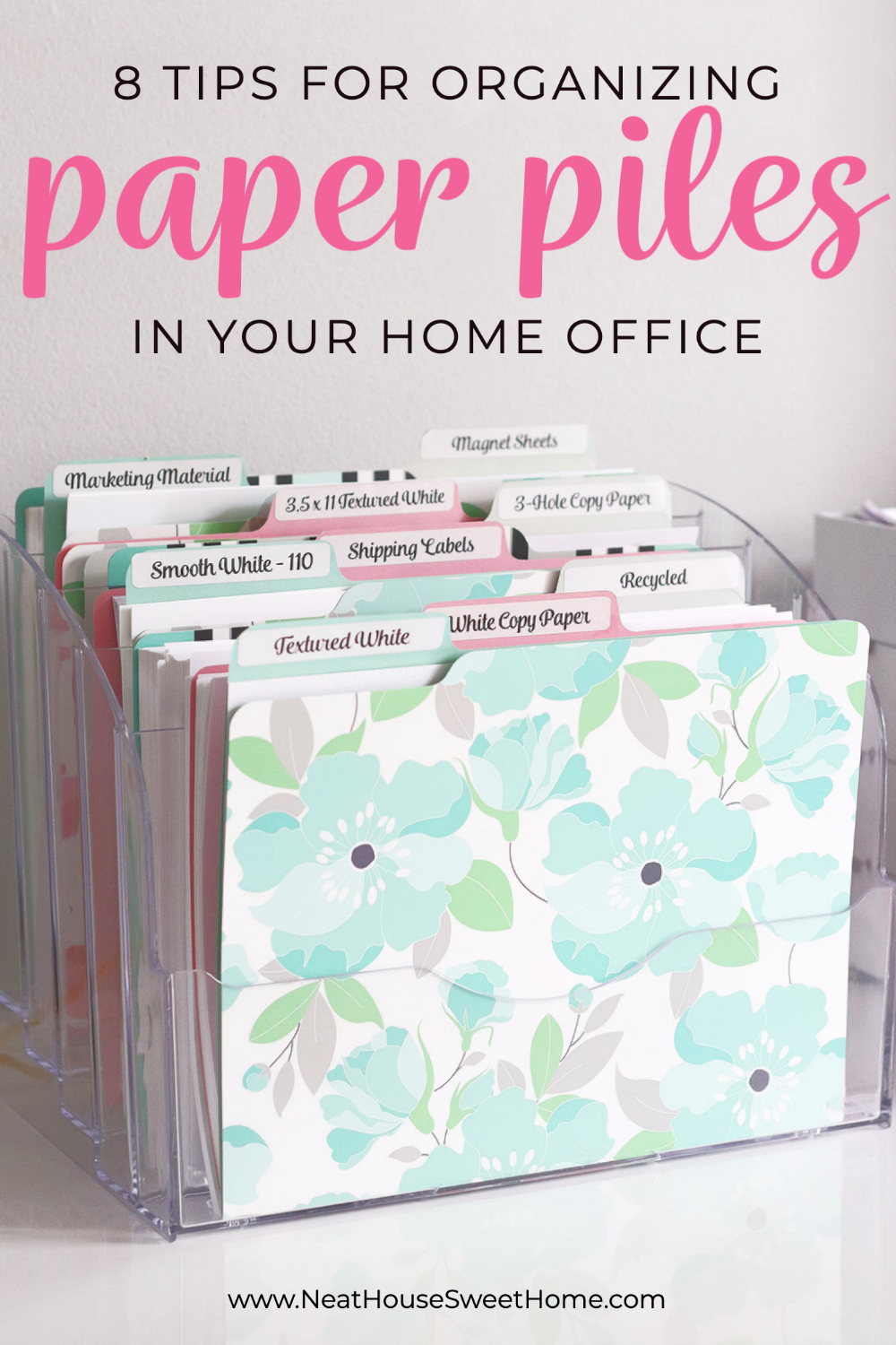 Tips For Organizing Paper At Home Artofit