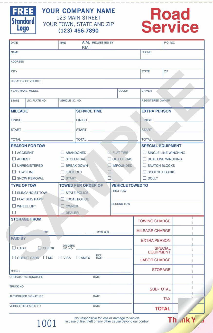 Towing Service Invoice Template 13 Templates Free To Use Invoice