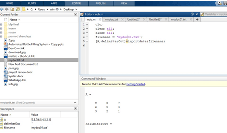 Tutorial Matlab 3 Cara Eksport Dan Import Data Excell Menggunakan