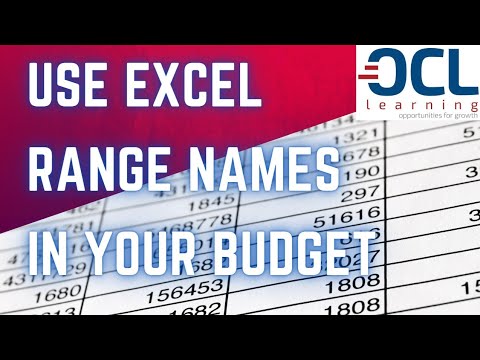 Using Excel Range Names Defined Names In Formulas Part I Youtube