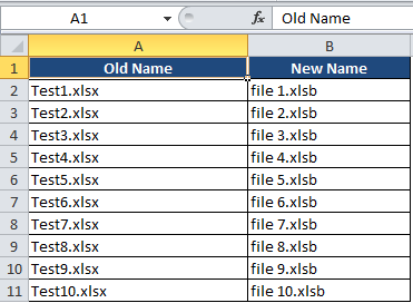 Vba Tricks And Tips Vba Code To Rename Multiple Files In A Folder With A Excel Macro