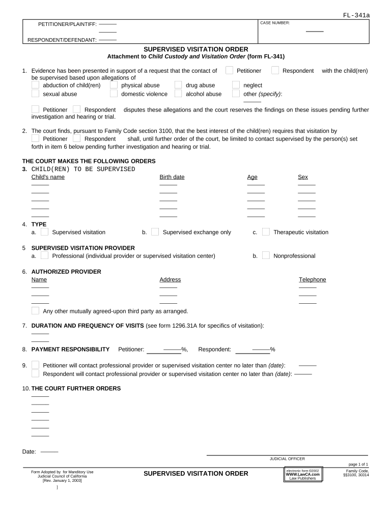 Visitation Paperwork 2012 2024 Form Fill Out And Sign Printable Pdf