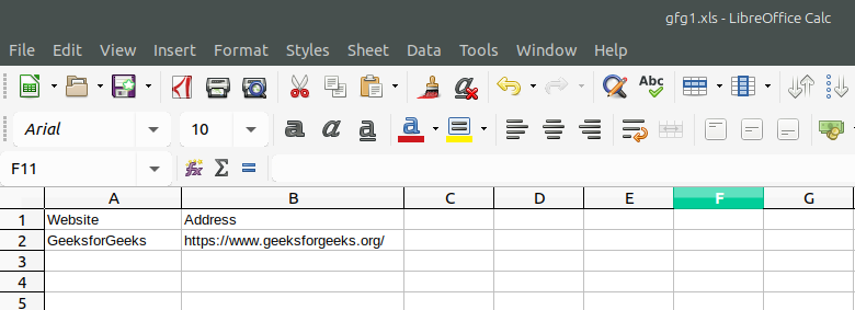 What Is A Excel Spreadsheet Geeksforgeeks