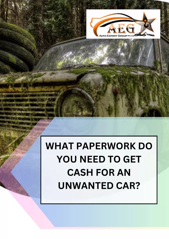 5 Essential Documents to Get When Buying a Car