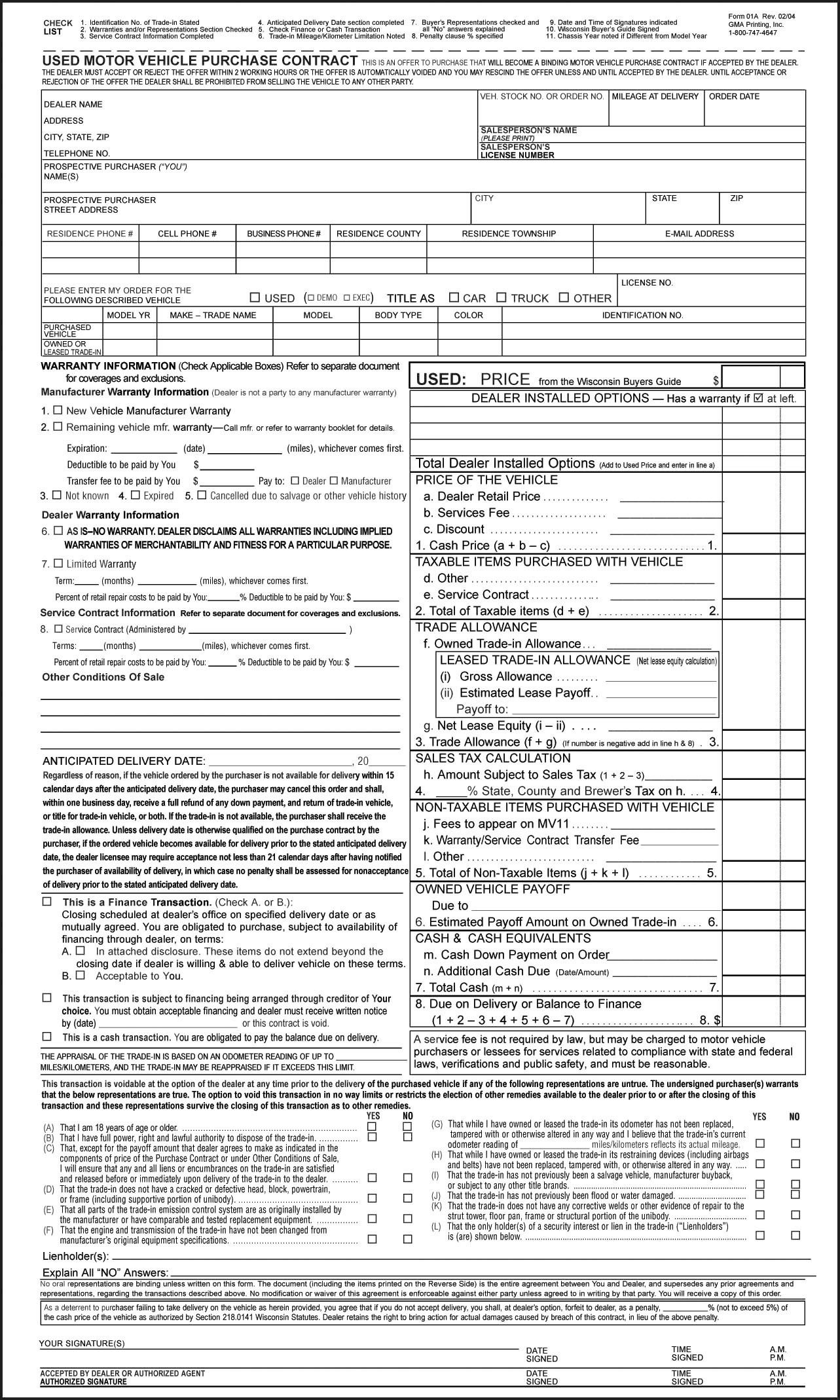 5 Essential Tax Documents for Buying a Used Car