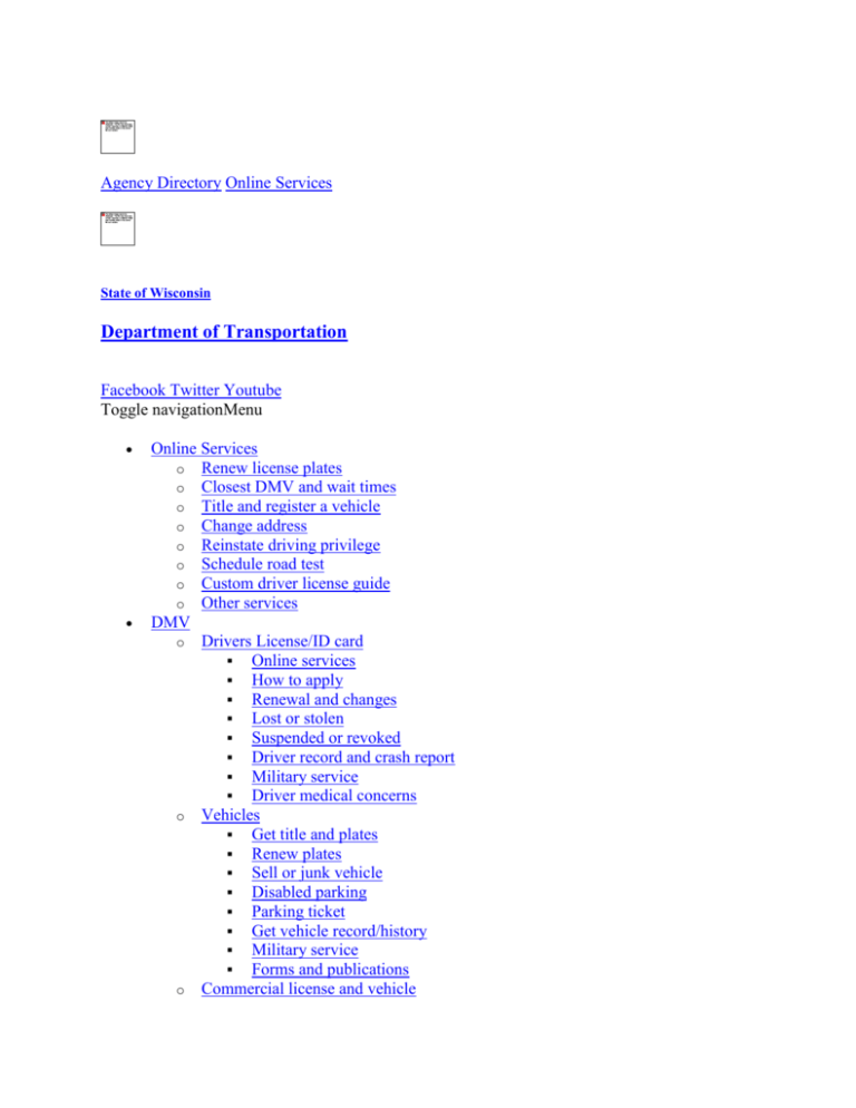 Wisconsin Dmv Official Government Site Emission Test